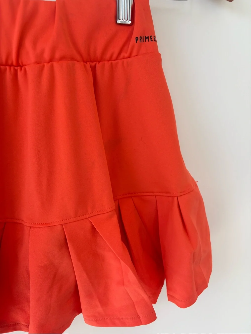 Adidas Black Tank & Bright Orange Tennis Skirt Set Size XS - Picture 12 of 15